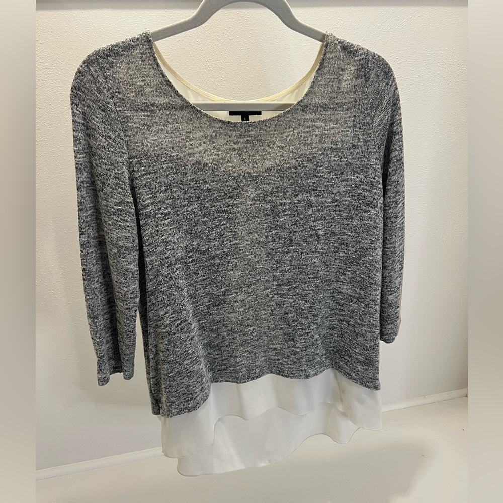 The Limited - Mixed Fabric Blouse